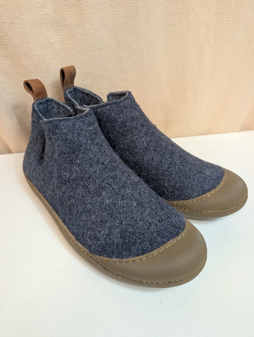 Greys Wool Outdoors Slipper Boot Men's Size 11 Dark Navy Made in Portugal (1182)
